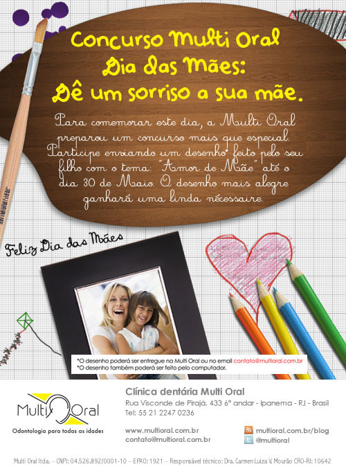 No dia das mães, que tal fazer a sua mãe sorrir?